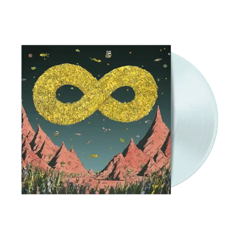DANCE GAVIN DANCE 'MOTHERSHIP' LP - EXCLUSIVE - LTD. 500 - ELECTRIC BLUE