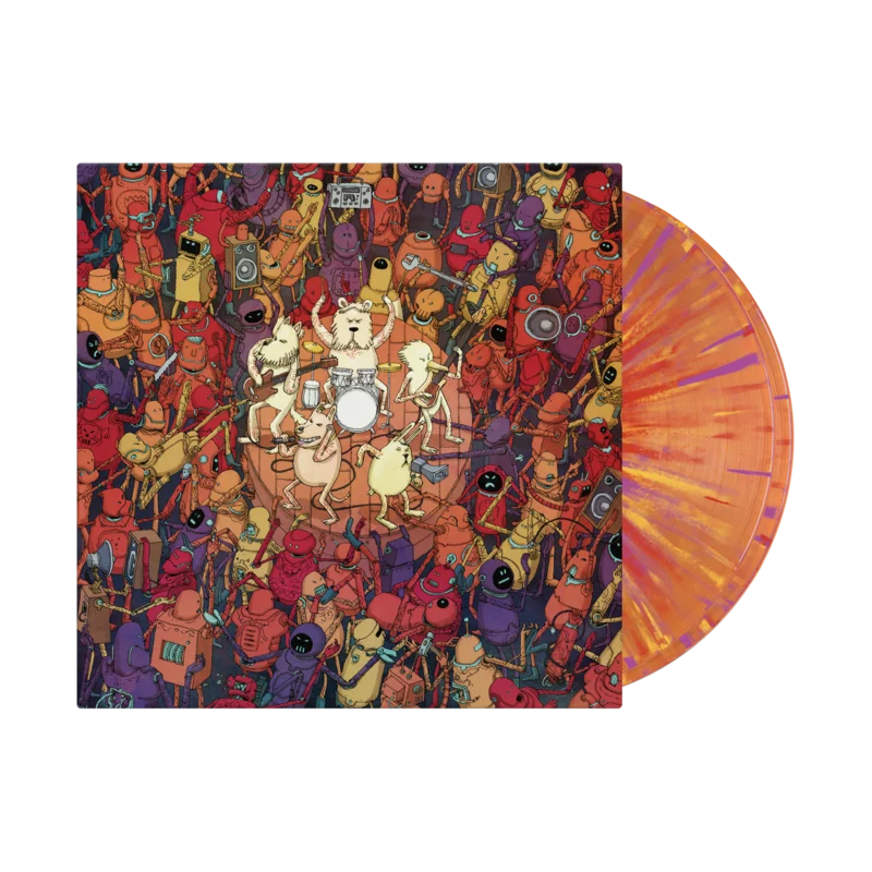DANCE GAVIN DANCE 'TREE CITY SESSIONS 2' 2LP - EXCLUSIVE - LTD. 666 - ORANGE/PURPLE/YELLOW/SPLATTER