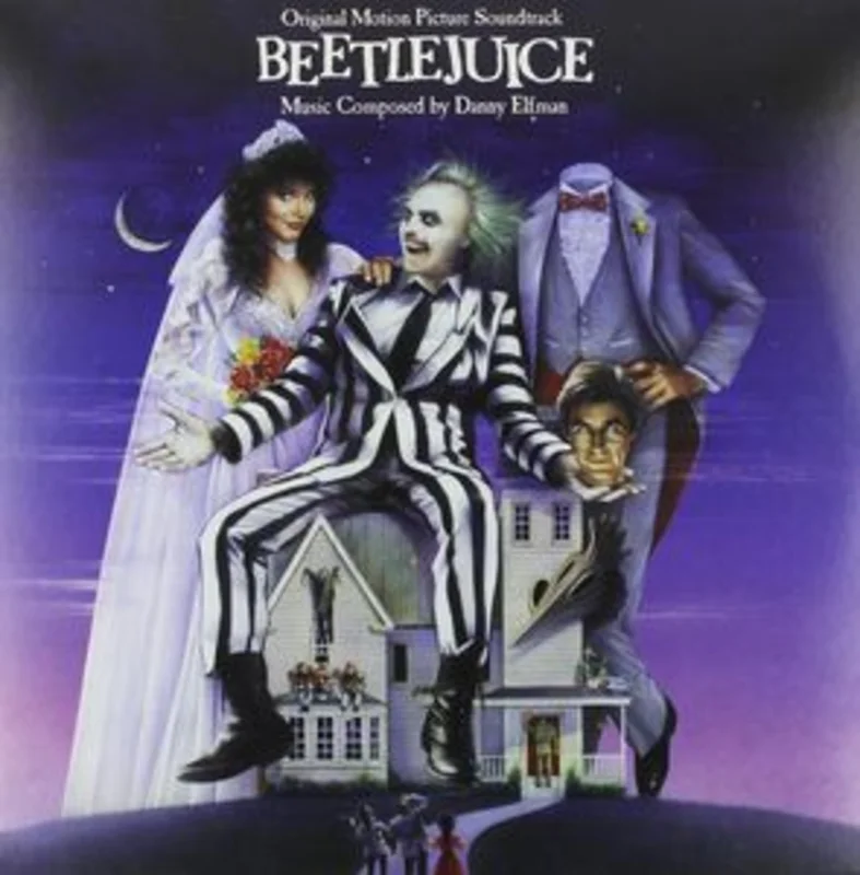 DANNY ELFMAN 'BEETLEJUICE' LP - ORIGINAL MOTION PICTURE SOUNDTRACK