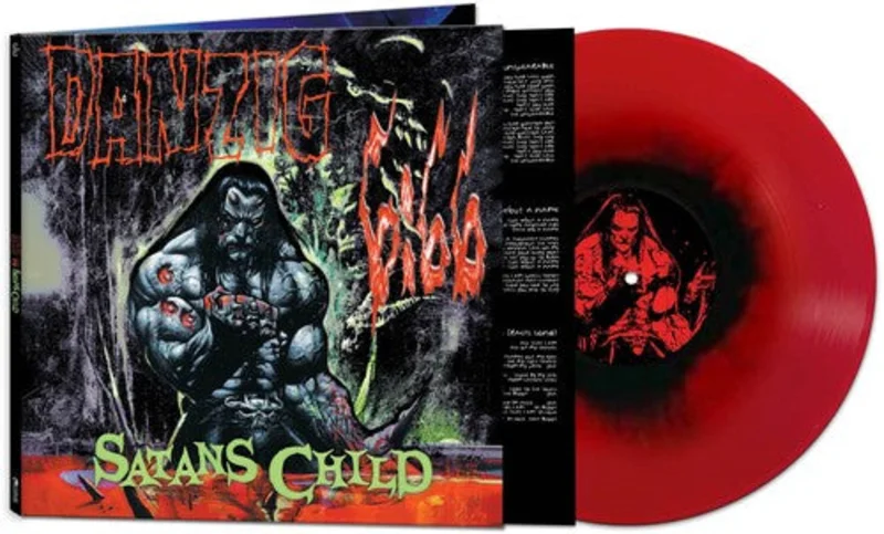 DANZIG '6:66: SATAN'S CHILD' LP - RED/BLACK HAZE