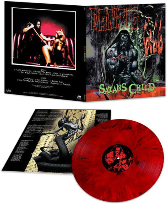DANZIG '6:66: SATAN'S CHILD' LP - RED MARBLE