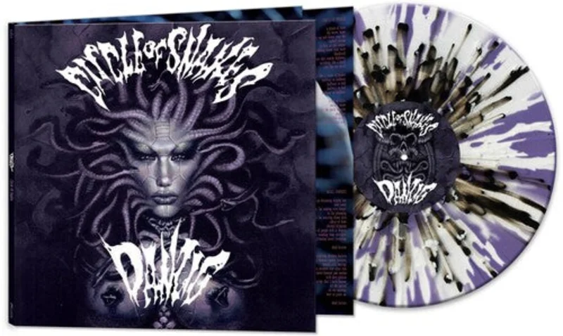 DANZIG 'CIRCLE OF SNAKES' LP - BLACK/WHITE/PURPLE/SPLATTER