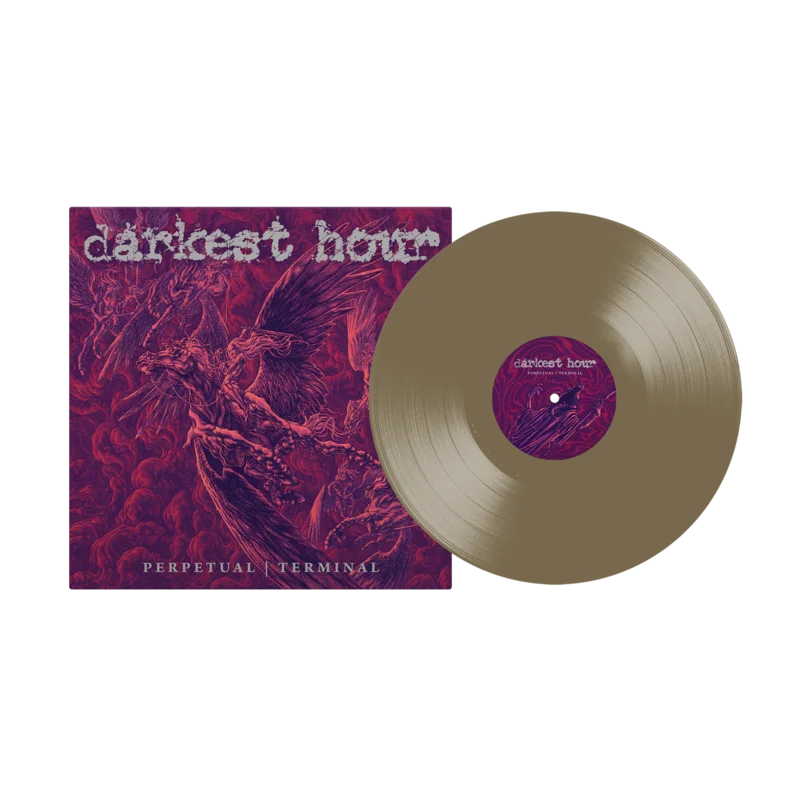 DARKEST HOUR 'PERPETUAL TERMINAL' LP (Gold Nugget Vinyl)