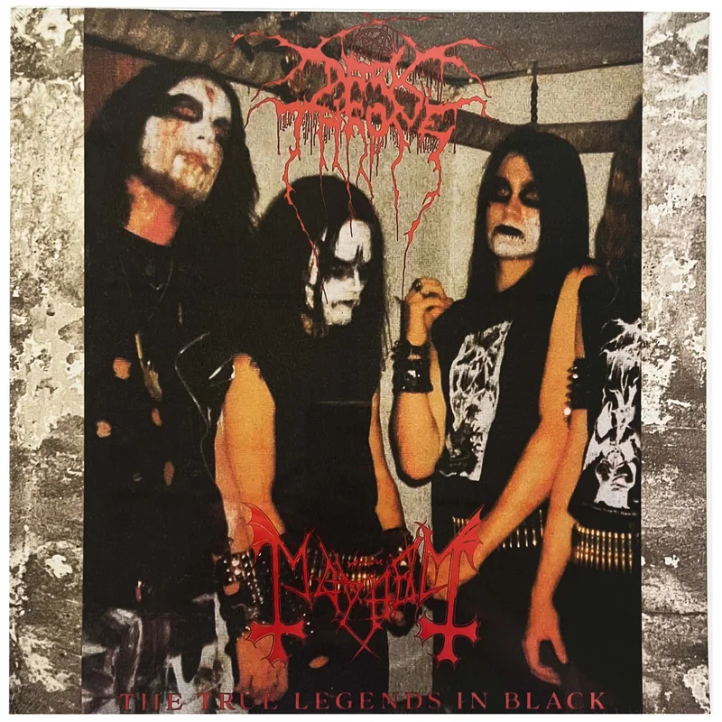 Darkthrone / Mayhem: True Legends In Black 12"