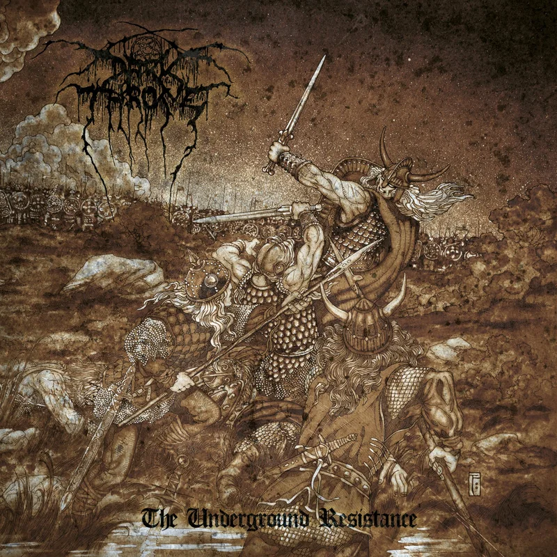 DARKTHRONE 'THE UNDERGROUND RESISTANCE' LP - REISSUE