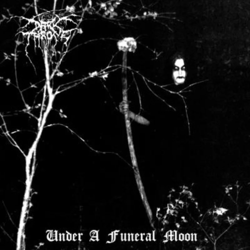 DARKTHRONE 'UNDER A FUNERAL MOON' 30TH ANNIVERSARY LP - MARBLE
