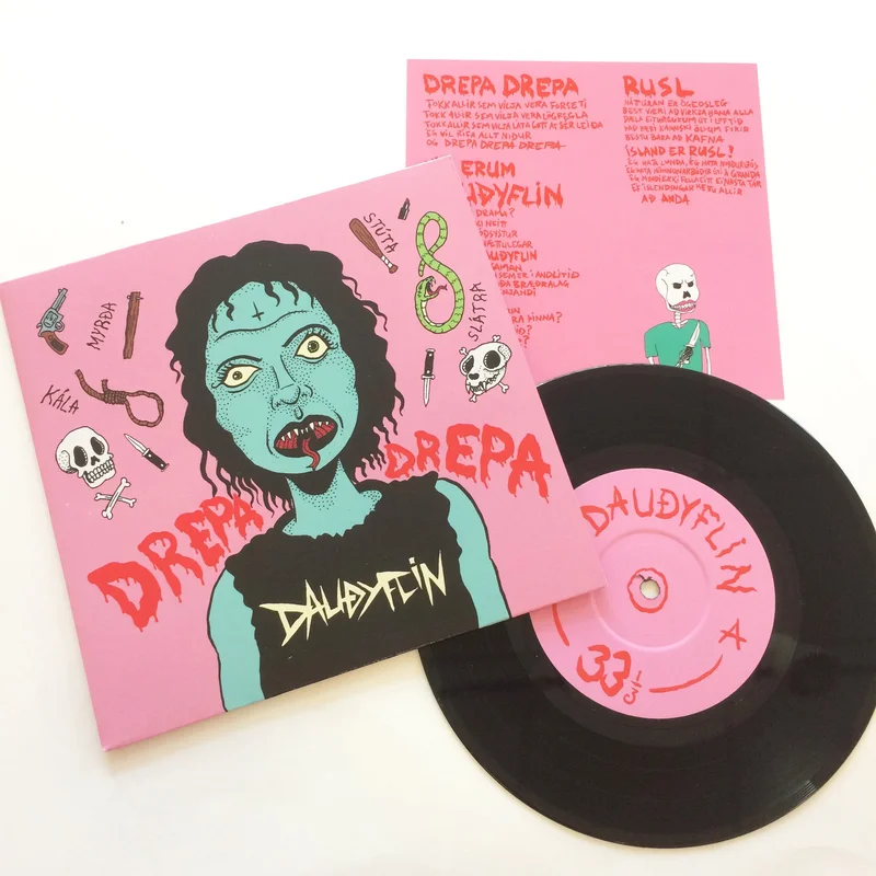 Daudyflin: Drepa Drepa 7"