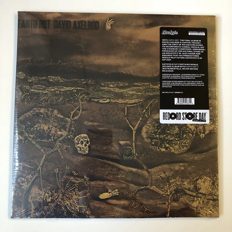 David Axelrod: Earth Rot 12" (new; Black Friday 2018 exclusive)
