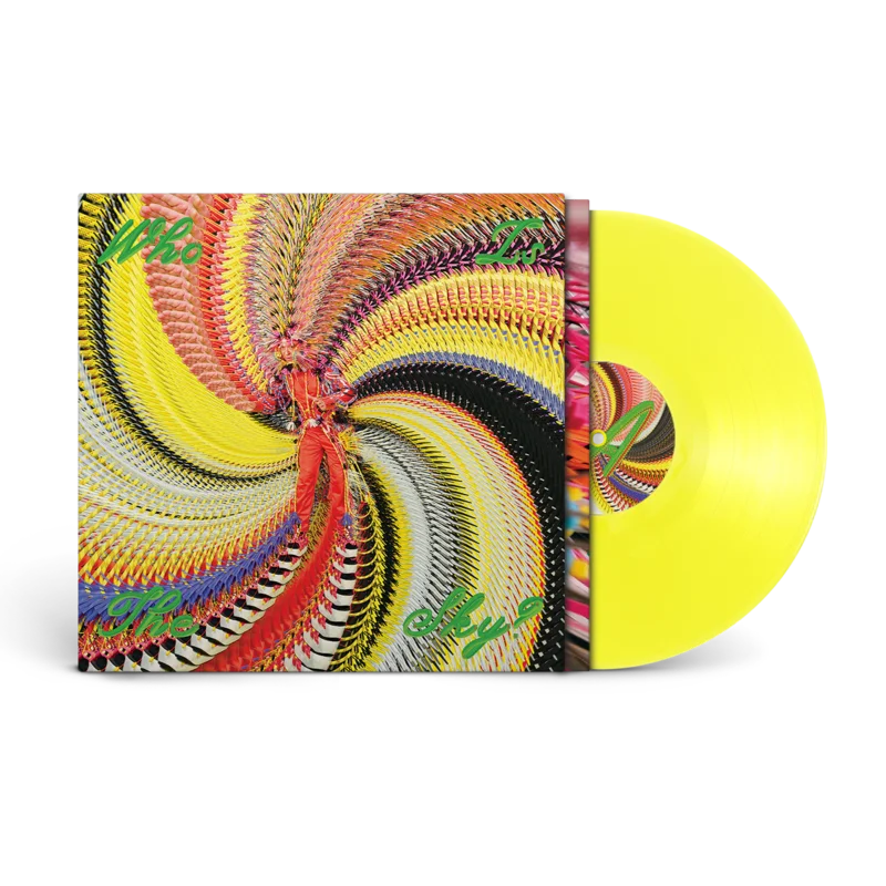 DAVID BYRNE - WHO IS THE SKY? - LEMON YELLOW COLOR - VINYL LP