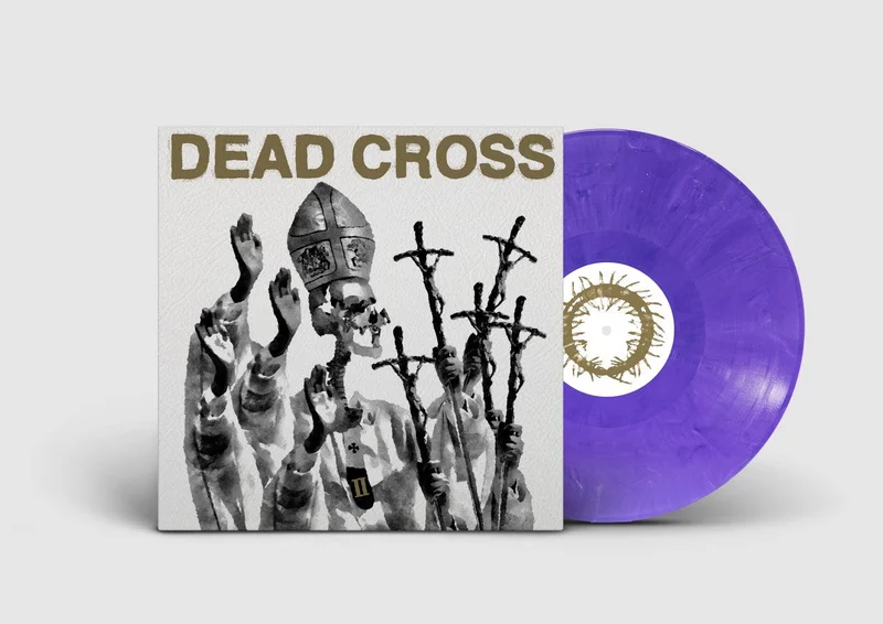 DEAD CROSS II LP - EXCLUSIVE - LTD. 300 - UPPPER CRUST DARK PURPLE BLAST