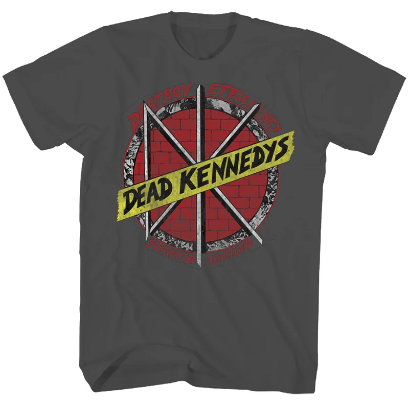 DEAD KENNEDYS CHR DESTROY EFFICIENCY Charcoal