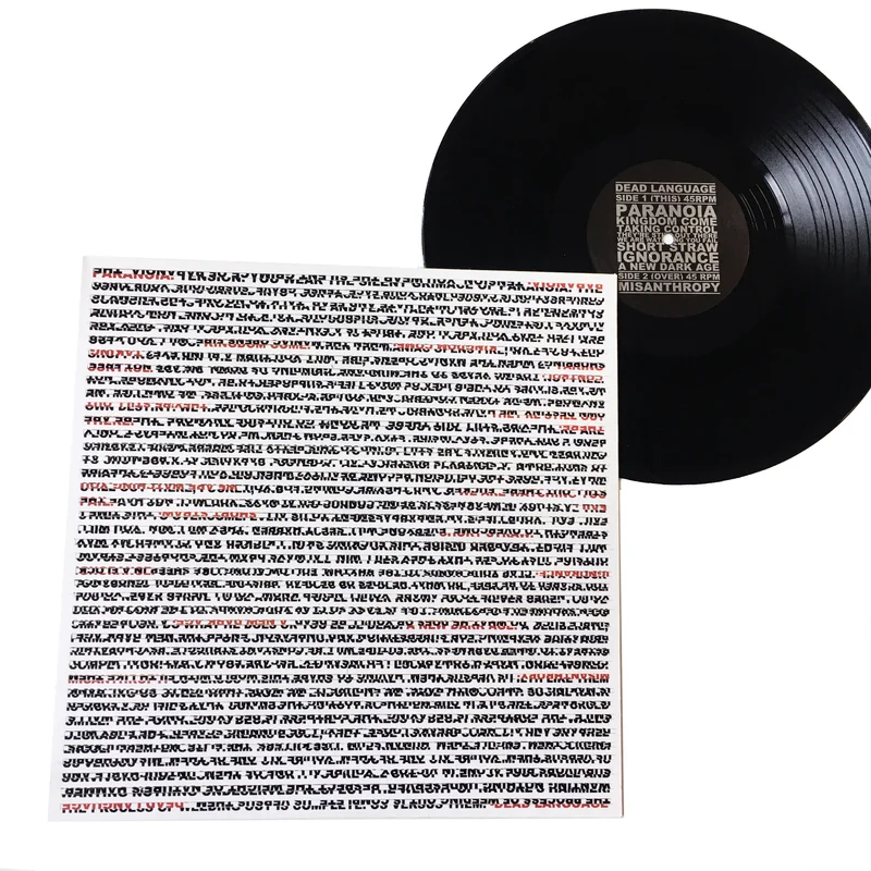 Dead Language: S/T 12"