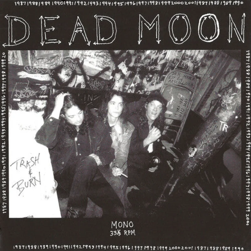 DEAD MOON 'TRASH AND BURN' LP