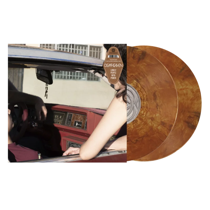DEAFHEAVEN LONELY PEOPLE WITH POWER 2LP - EXCLUSIVE - LTD. 500 - HONEYED HEAT