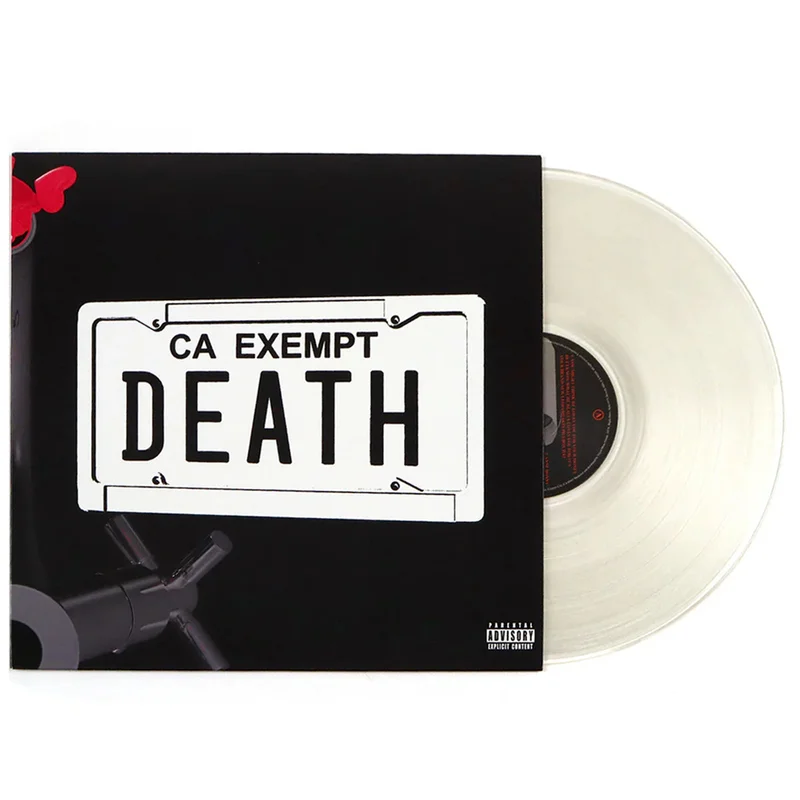 Death Grips: Government Plates 12" (clear vinyl; indie exclusive)