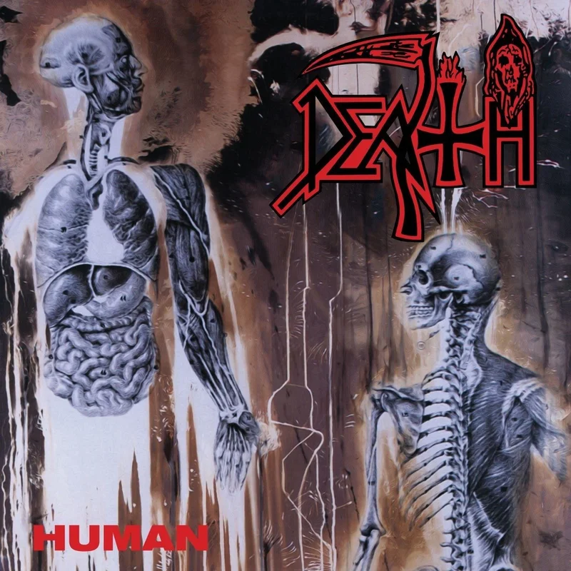DEATH 'HUMAN' LP - REMASTERED - REISSUED