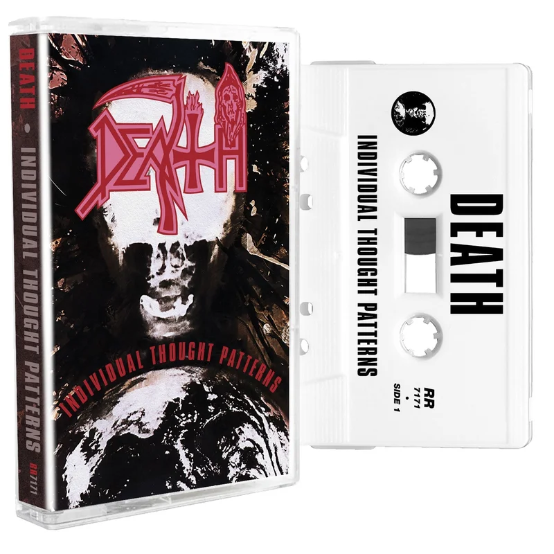 DEATH 'INDIVIDUAL THOUGHT PATTERNS' CASSETTE - WHITE