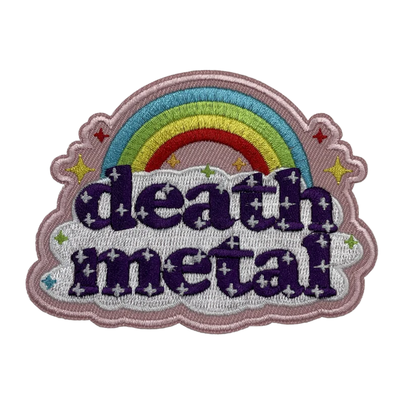 DEATH METAL - RAINBOW PATCH