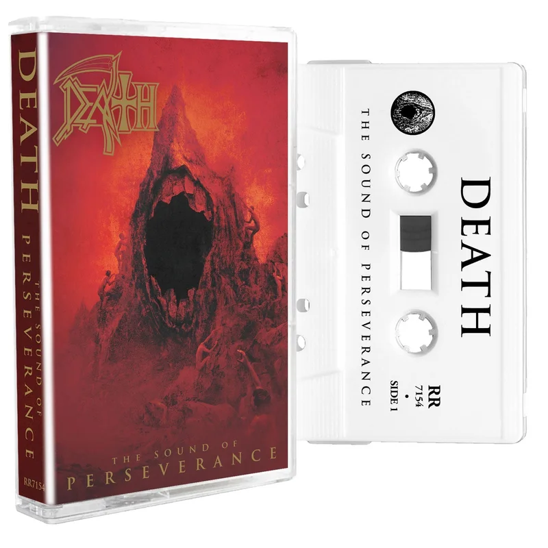 DEATH 'THE SOUND OF PERSEVERANCE' CASSETTE - WHITE