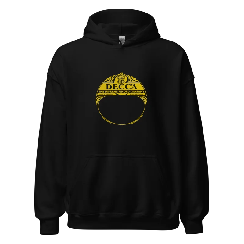 Decca Black Supreme Hoodie