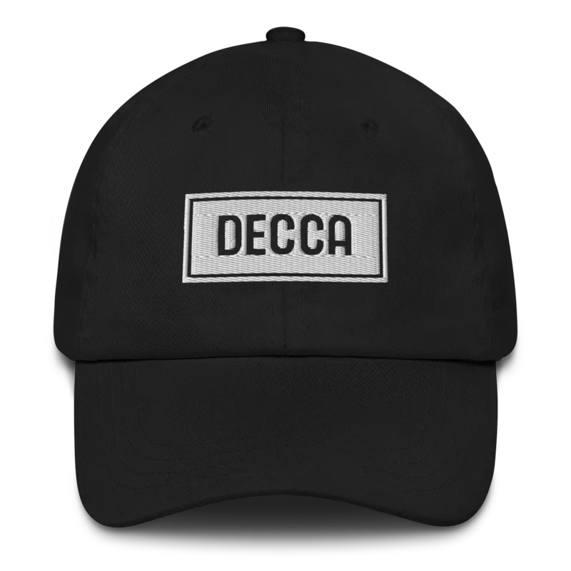Decca Cap in Black