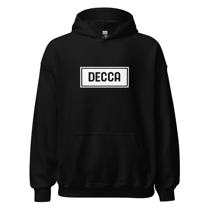 Decca Hoodie in Black