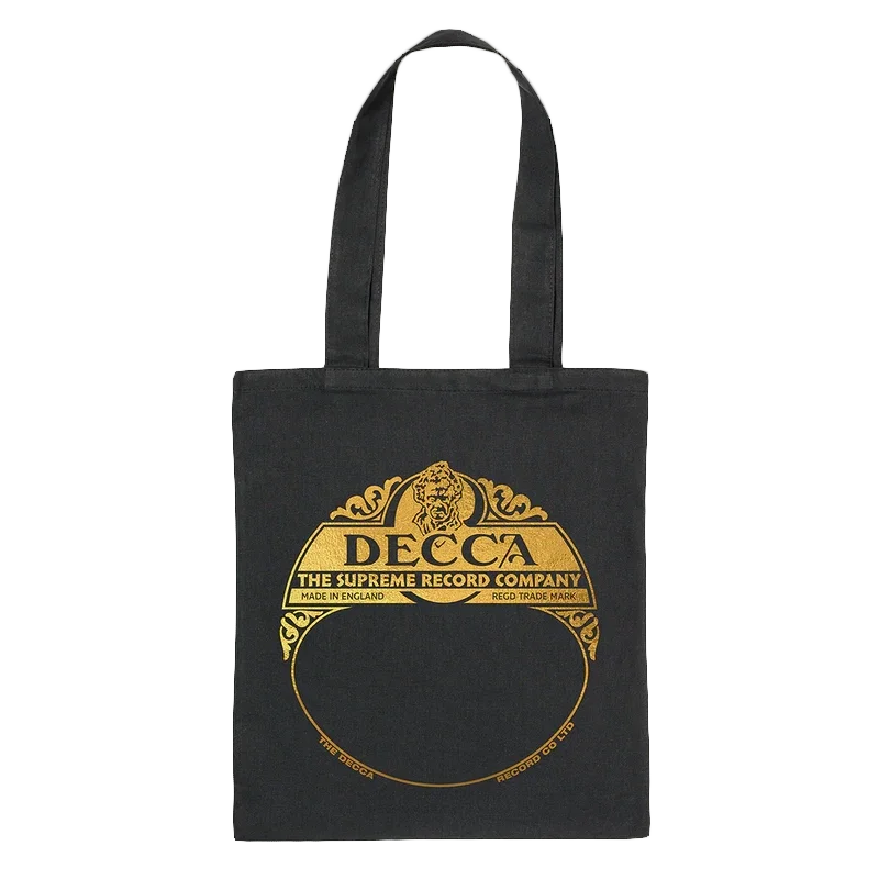 Decca Supreme: Black Tote Bag