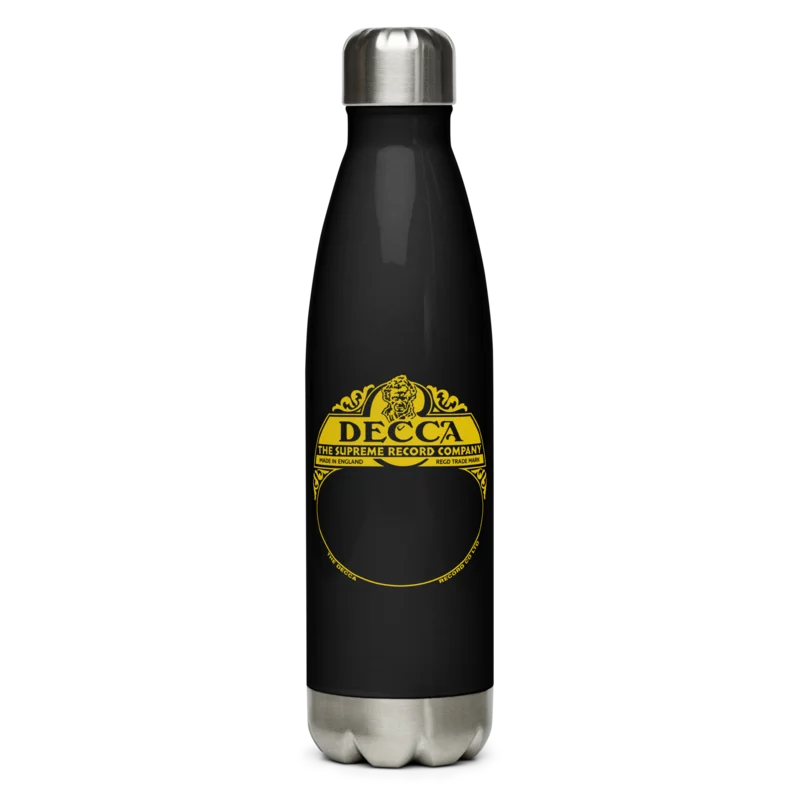 Decca  Supreme Water Bottle in Black