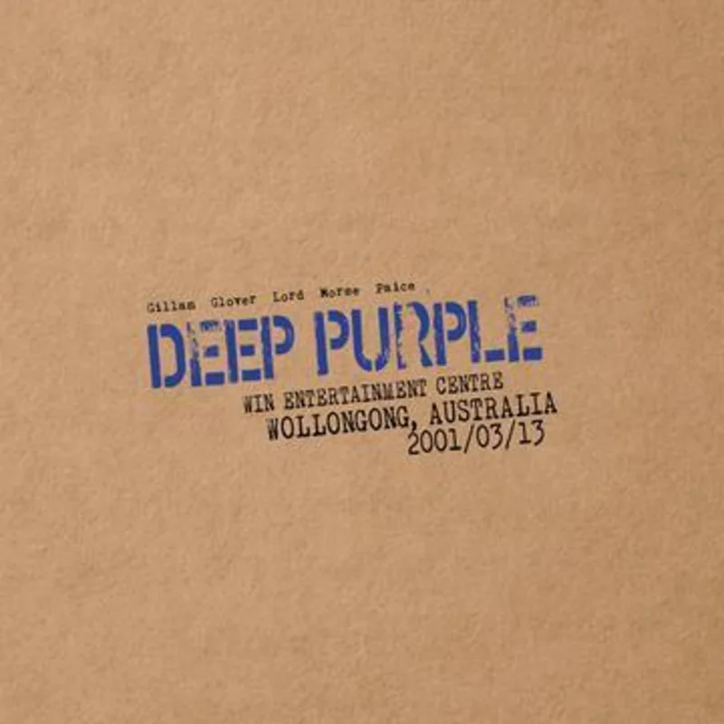 DEEP PURPLE 'LIVE IN WOLLONGONG 2001' 3LP