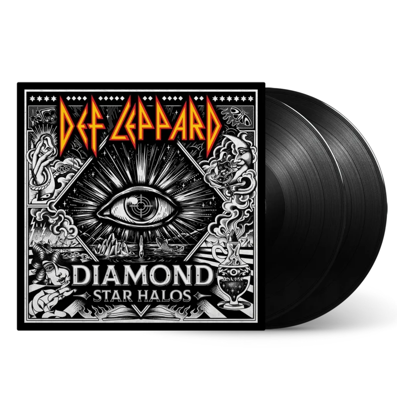 DEF LEPPARD - DIAMOND STAR HALOS - 2-LP - VINYL LP