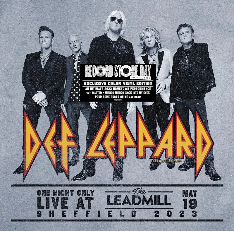 Def Leppard: One Night Only - Live At The Leadmill 2023 12" (RSD 2024)