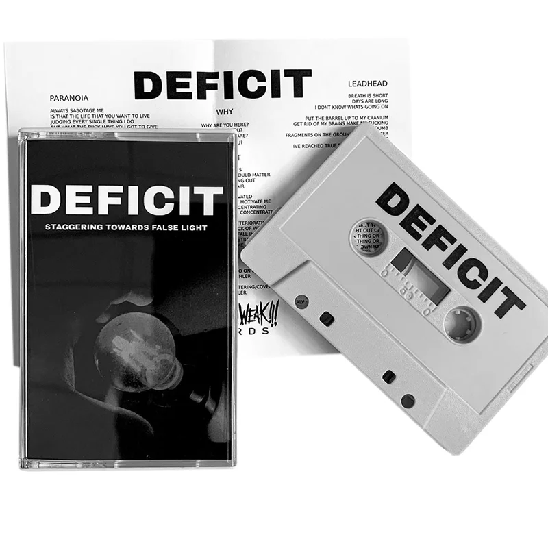 Deficit: Staggering Toward False Light cassette