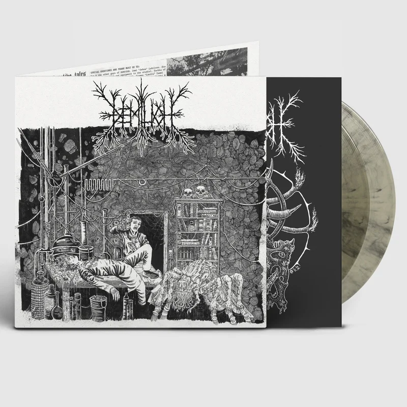 DEMILICH 'EM9T2NESS OF VAN2S1ING - THE DEMO TAPES' 2LP - LTD. REISSUE - CLEAR/BLACK SMOKE