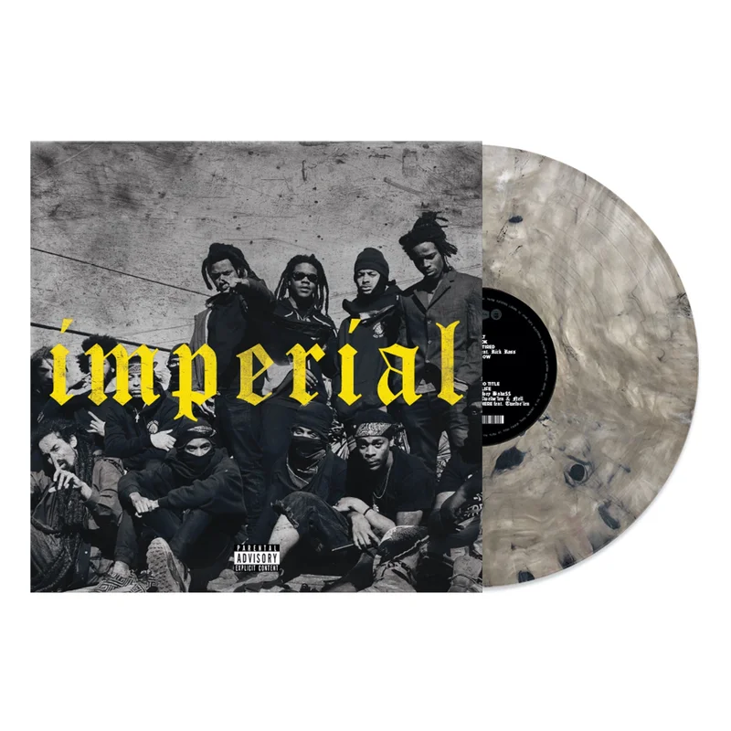 DENZEL CURRY IMPERIAL LP - LTD. - MARBLE ZENITH GREY