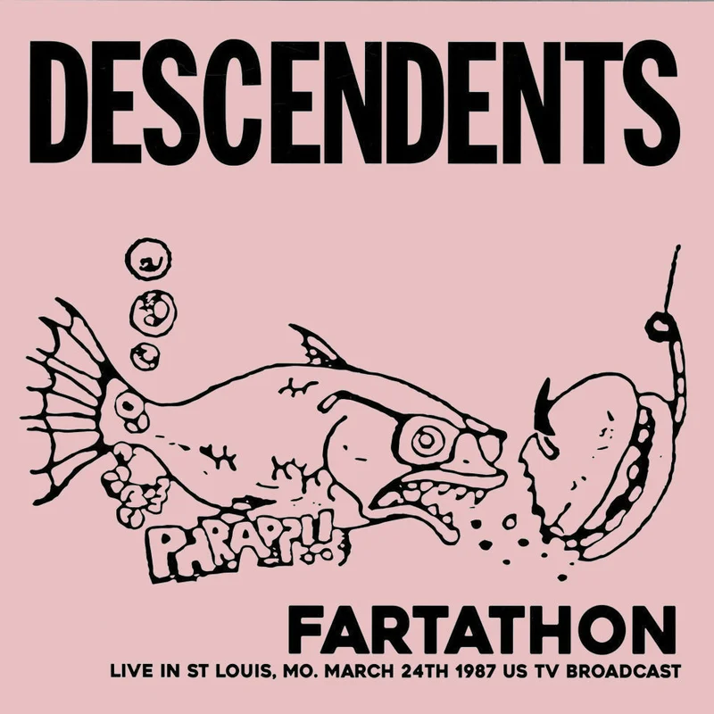 DESCENDENTS 'FARTATHON: LIVE IN ST. LOUIS 1987' LP - PINK  (Import)