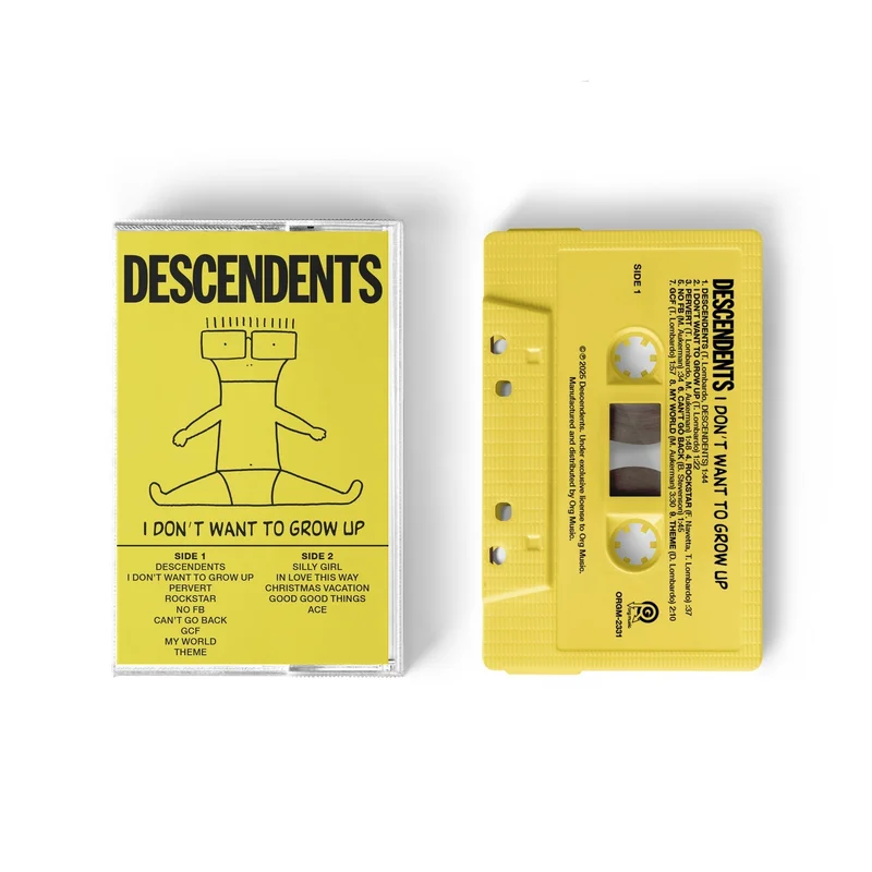 DESCENDENTS I DON'T WANT TO GROW UP CASSETTE
