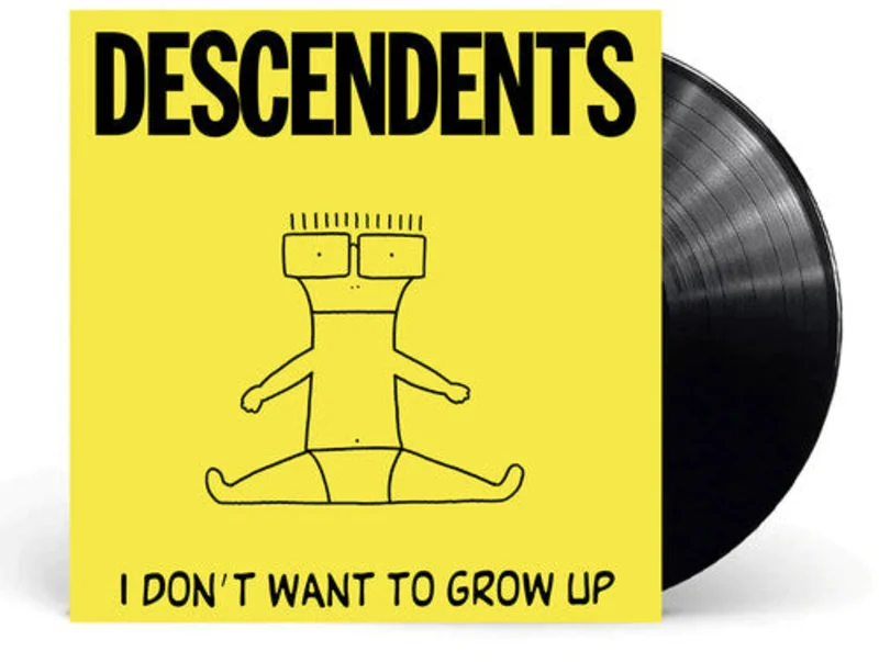 DESCENDENTS I DON'T WANT TO GROW UP LP - BLACK