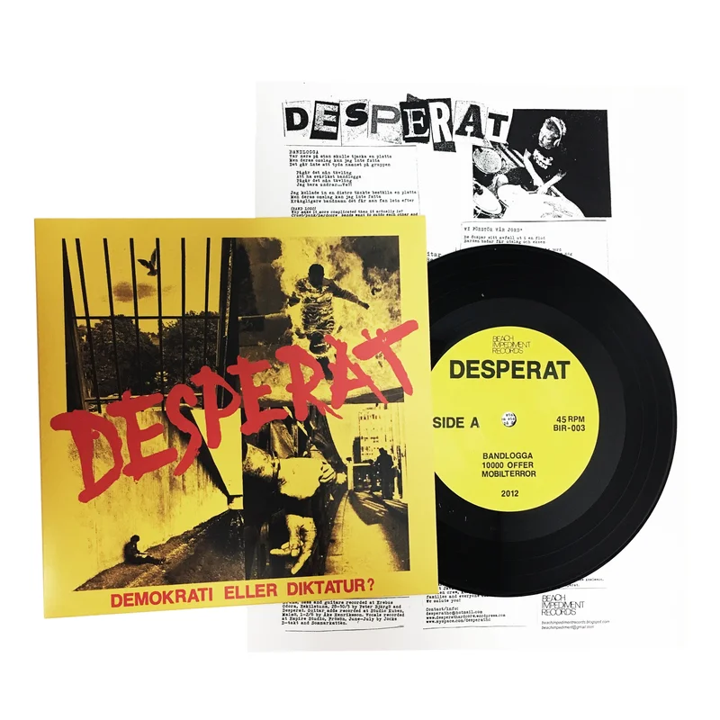 Desperat: Demokrati Eller Diktatur 7" (new)
