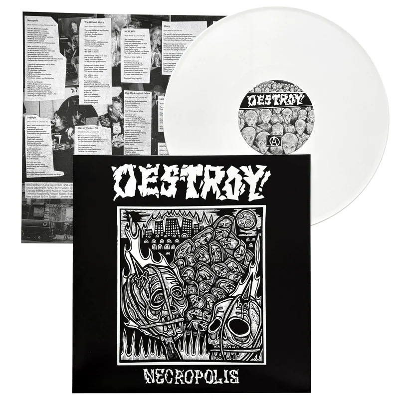 Destroy: Necropolis 12" (White Vinyl)