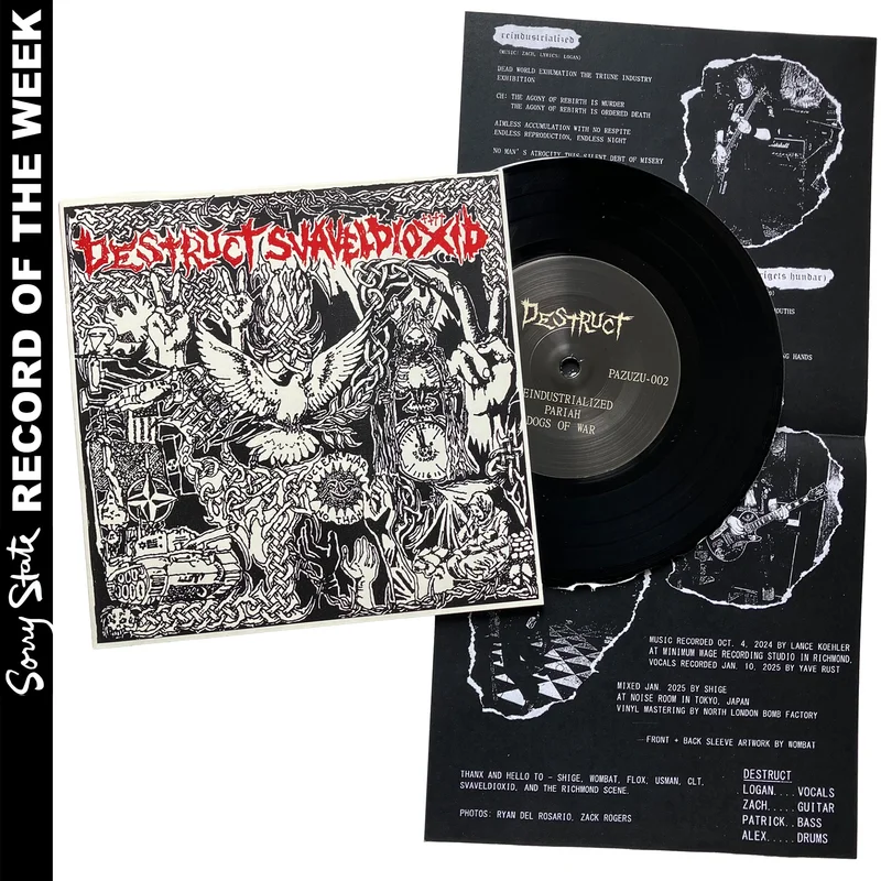 Destruct / Svaveldioxid: Split 7"