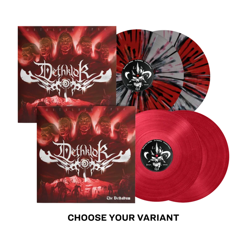 DETHKLOK THE DETHALBUM 2LP - EXCLUSIVE - LTD. - VARIOUS COLOR
