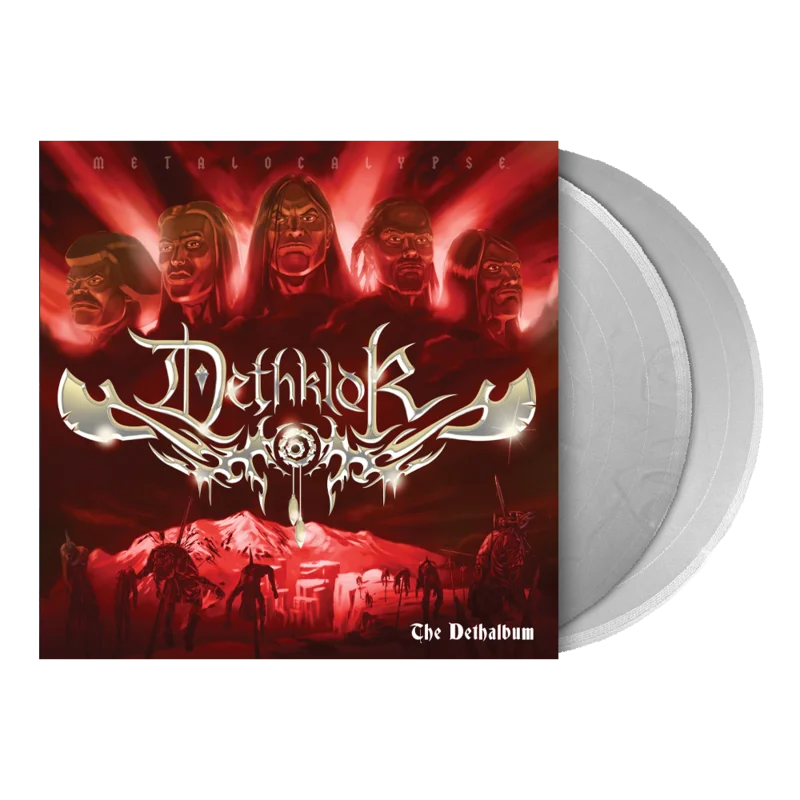 DETHKLOK THE DETHALBUM EXPANDED EDITION 2LP - OPAQUE SILVER