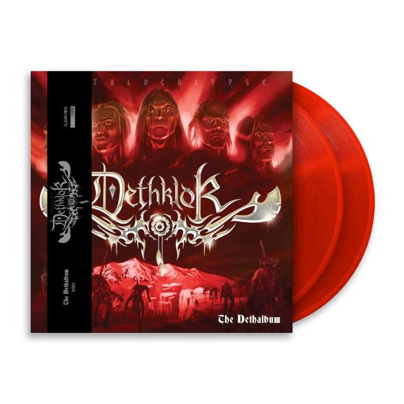 DETHKLOK 'THE DETHALBUM' EXPANDED EDITION CLEAR RED LP + DETHKLOK x REVOLVER SPECIAL COLLECTOR'S EDITION