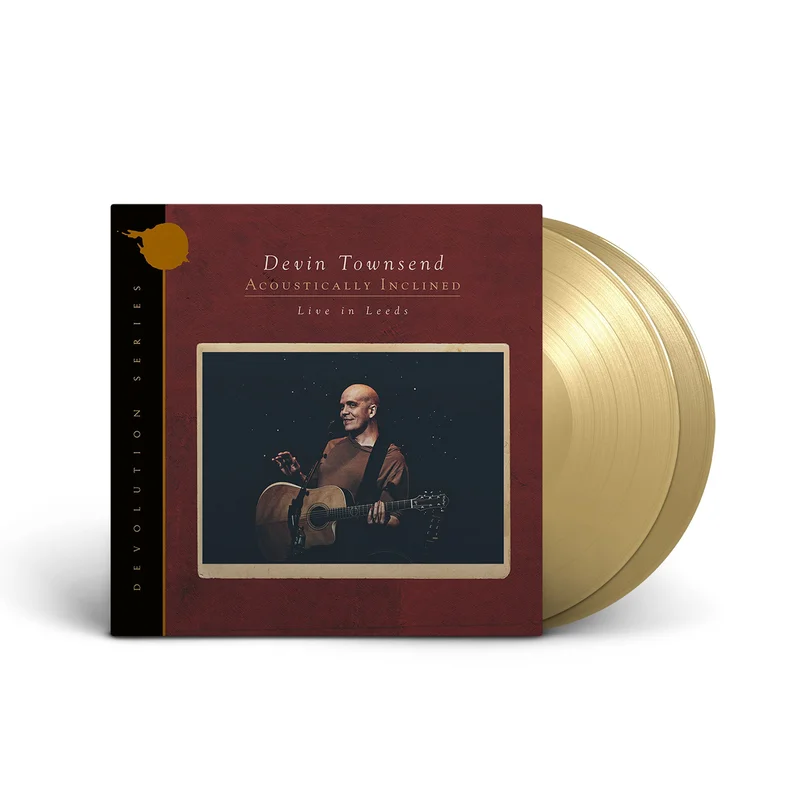 DEVIN TOWNSEND ACOUSTICALLY INCLINED - LIVE IN LEEDS 2LP - EXCLUSIVE - LTD. 250 - TAN