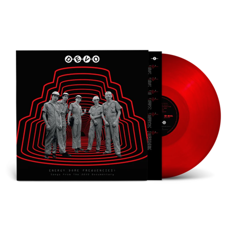 DEVO 'ENERGY DOME FREQUENCIES: SONGS FROM THE DEVO DOCUMENTARY' LP (Red Vinyl)
