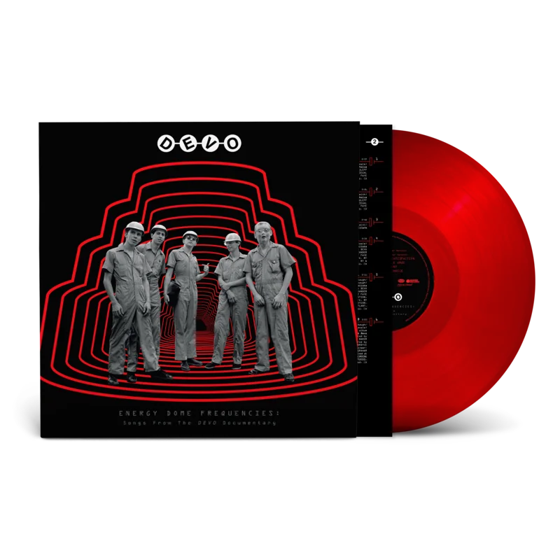 DEVO - ENERGY DOME FREQUENCIES: SONGS FROM THE DEVO DOCUMENTARY - RED COLOR - VINYL LP