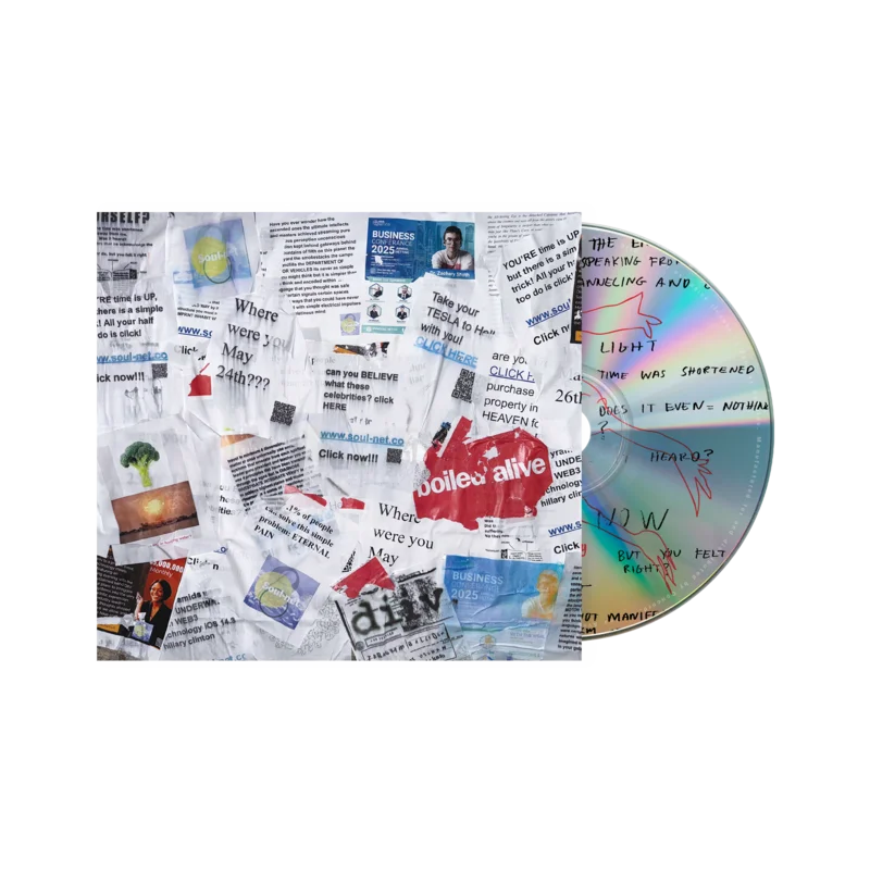 DIIV 'BOILED ALIVE' CD