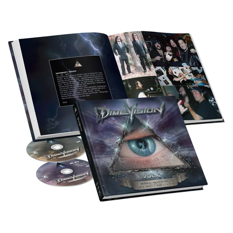 DIMEBAG DARRELL: DIMEVISION VOL. 2: ROLL WITH IT OR GET ROLLEDOVER DELUXE DVD W/PHOTO BOOK