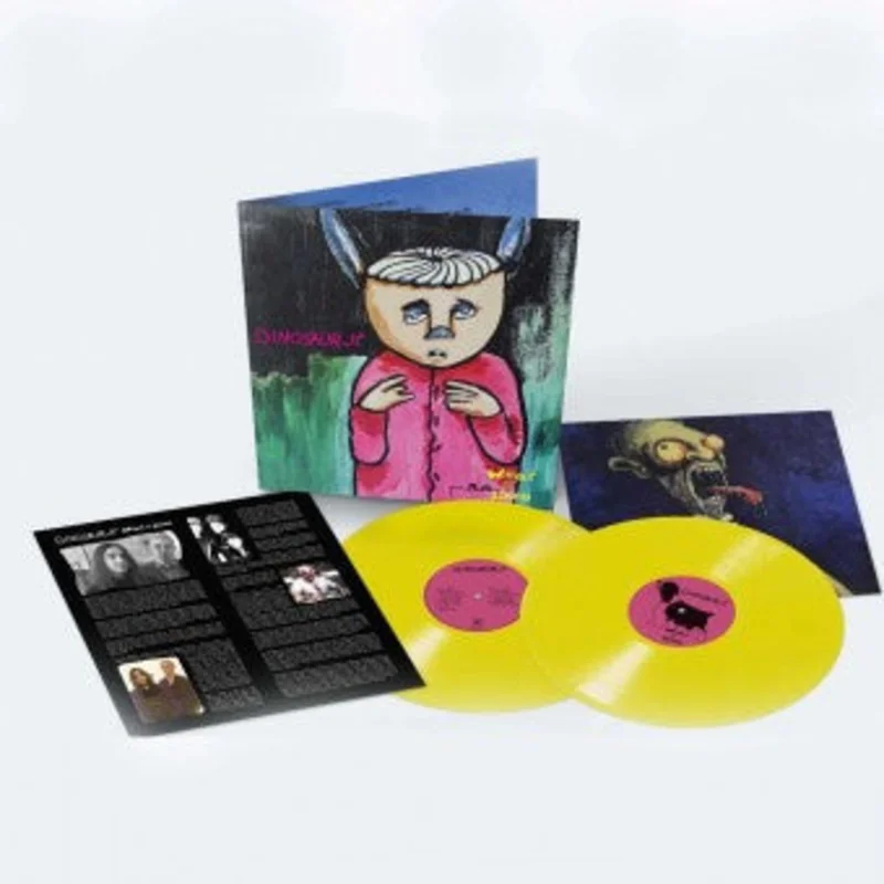 DINOSAUR JR. 'WITHOUT A SOUND' 2LP - DELUXE - YELLOW