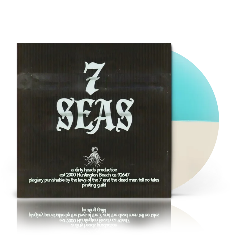 DIRTY HEADS 7 SEAS LP (Exclusive  Limited to 500, Shoreline Half & Half Vinyl)